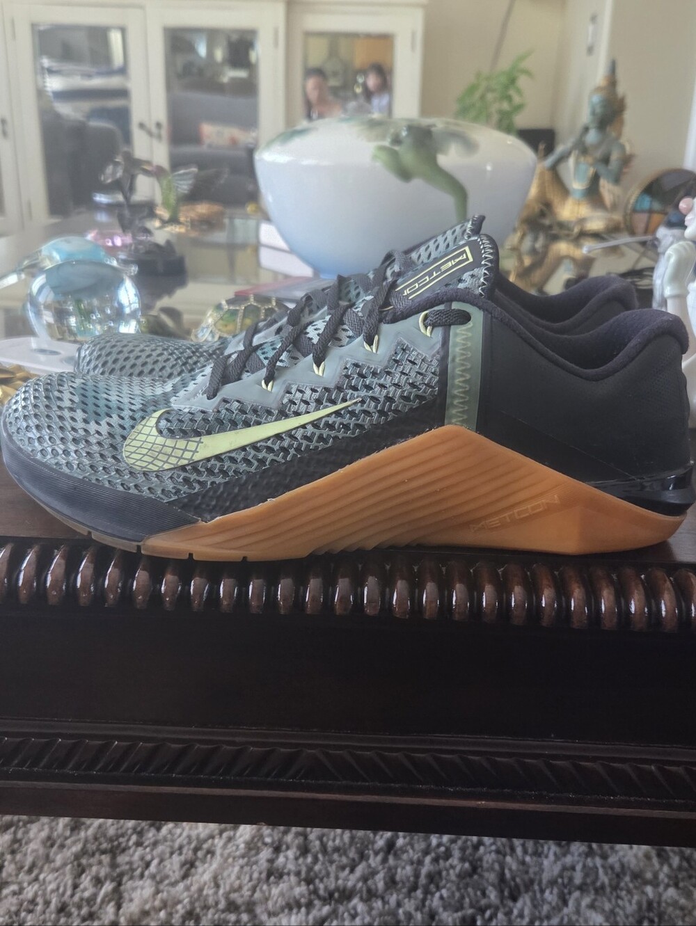 Nike Metcon Men's Training Shoes in Black, Olive & Orange